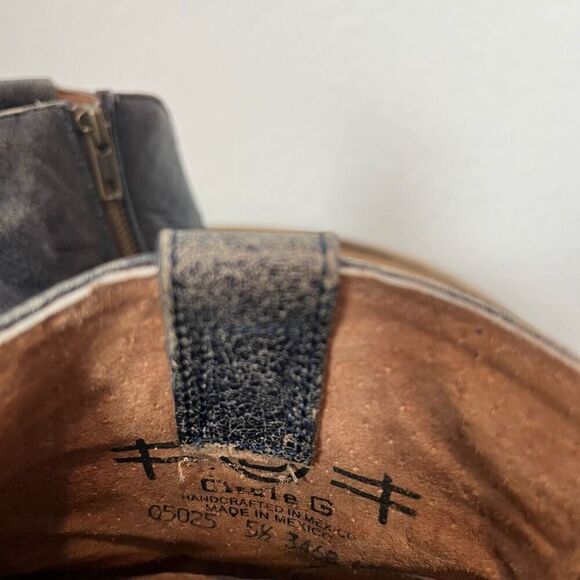 Corral Circle G Studded Star Inlay Booties Round Toe Western Women’s 5 1/2 - Picture 7 of 7